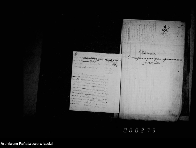 Obraz 15 z jednostki "Po deloproizvodstvu o statističeskich svedenijach"