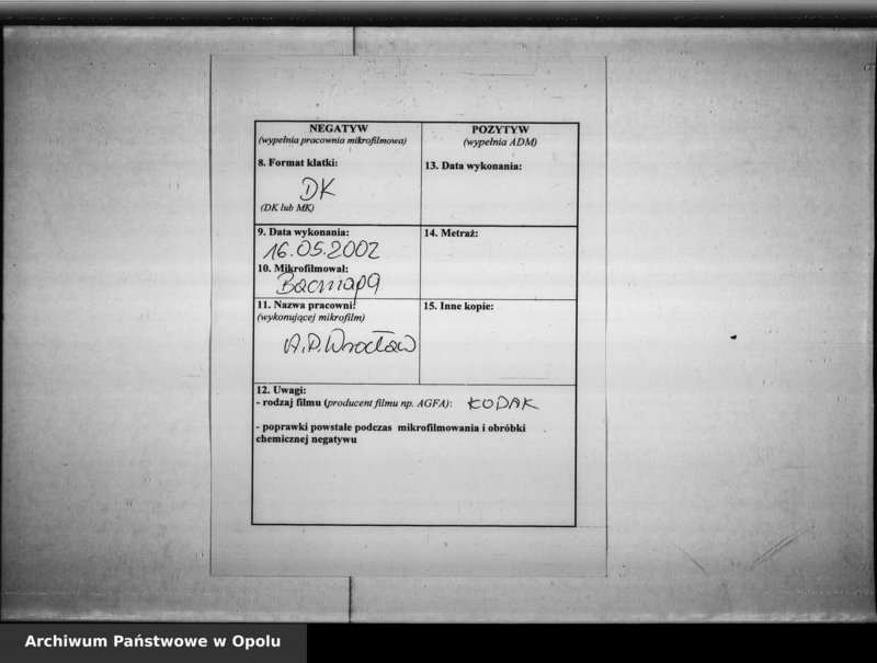 Obraz 3 z jednostki "Acta des Magistrats zu Oppeln betreffend die Inserenda in die Zeitungen und Intelligenz Blätter auch Provinzial Blätter"