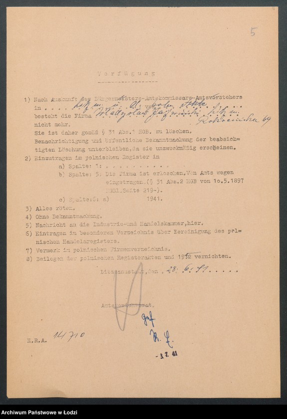 Obraz 7 z jednostki "Władysław Jaźwiński – sklep rzeźniczy"