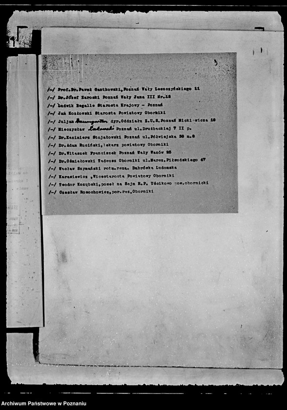 Obraz 7 z jednostki "/Stowarzyszenie,,Fundusz do Walki z Gruźlicą w Lecznicy pod Obornikami/"