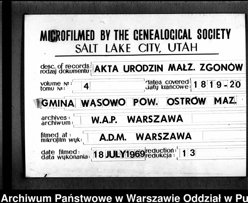 image.from.unit.number "Akta urodzeń, małżeństw i zgonów"