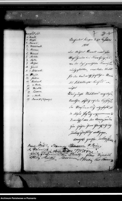 Obraz 11 z jednostki "Acta des landwirtschaftlichen Vereins Schildberger Kreises batr. die Sitzungsverhandlungen"