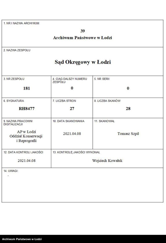 Obraz 1 z jednostki "Wolf Chwat- drobna sprzedaż węgla i drzewa opałowego"