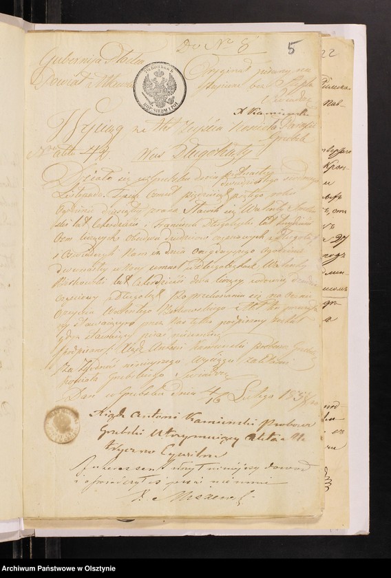 image.from.unit.number "Annexa z Parafii Janowieckiej z Roku 1857"