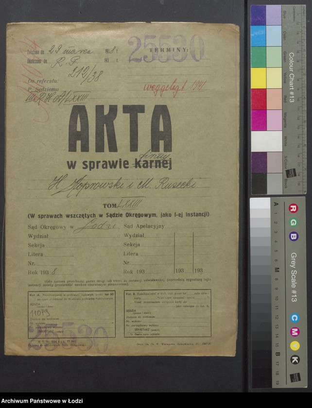 Obraz 2 z jednostki "Manel Rusecki, Hersz Lajbusz Koprowski- sprzedaż futer"