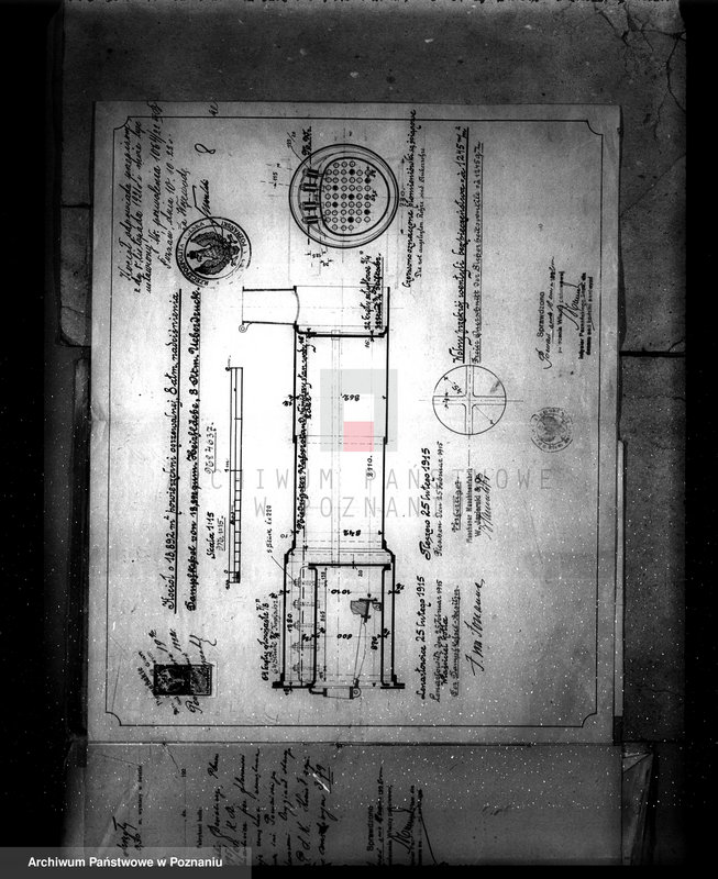 Obraz 12 z jednostki "Młyn parowy Fr. Balcera w Kucharkach pow. jarociński nr woj. kotła 1433"
