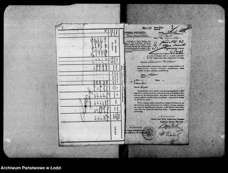 Obraz 9 z jednostki "Akta tyczące się przesiedlenia"