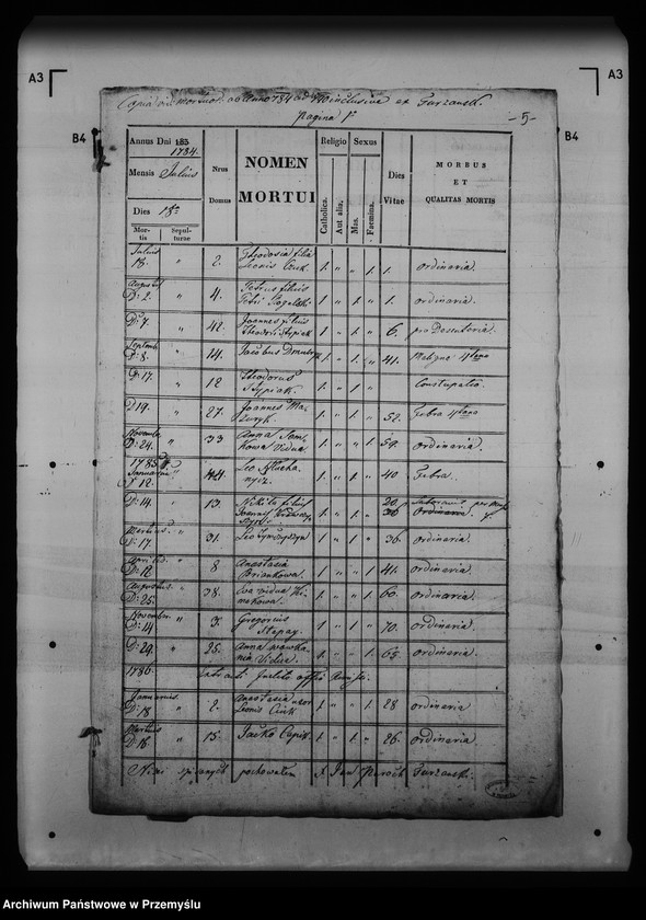 image.from.unit.number "[Kopie ksiąg metrykalnych parafii Turzańsk z filią Rzepedź (dekanat Łupków)]"