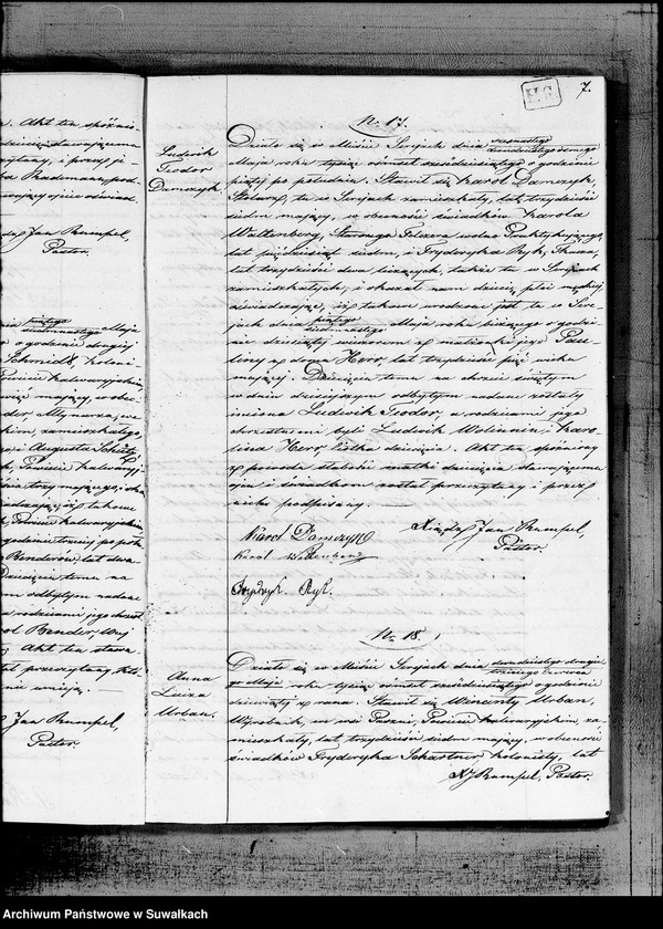 image.from.unit.number "Duplikat aktów Stanu Cywilnego urodzeń, małżeństw i zejść Parafii Ewangelicko-Reformowanej Serejskiej na rok 1860"