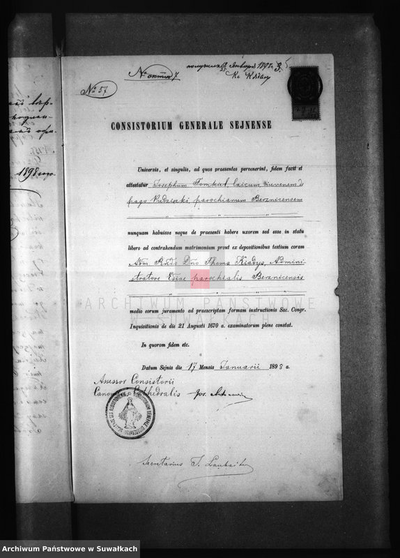 image.from.unit.number "Dokumenty brakosočetavšichsja lic Berznickago R. Katoličeskago Prichoda za 1898 god"