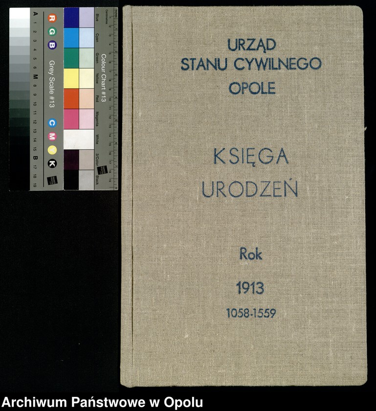 image.from.unit.number "Urząd Stanu Cywilnego Opole Księga Urodzeń Rok 1913 1058-1559"