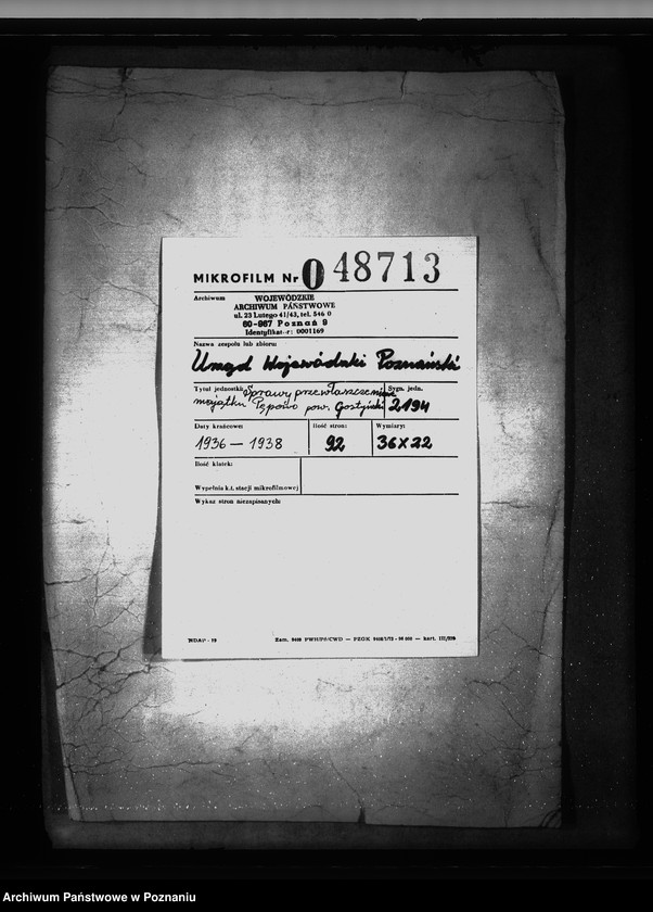 Obraz 2 z jednostki "Sprawy przewłaszczeniowe majątku Pępowo powiatu gostyńskiego"