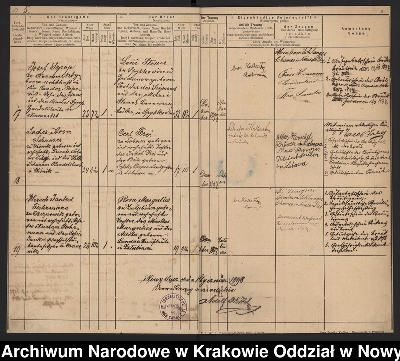 image.from.unit.number "Księga małżeństw"