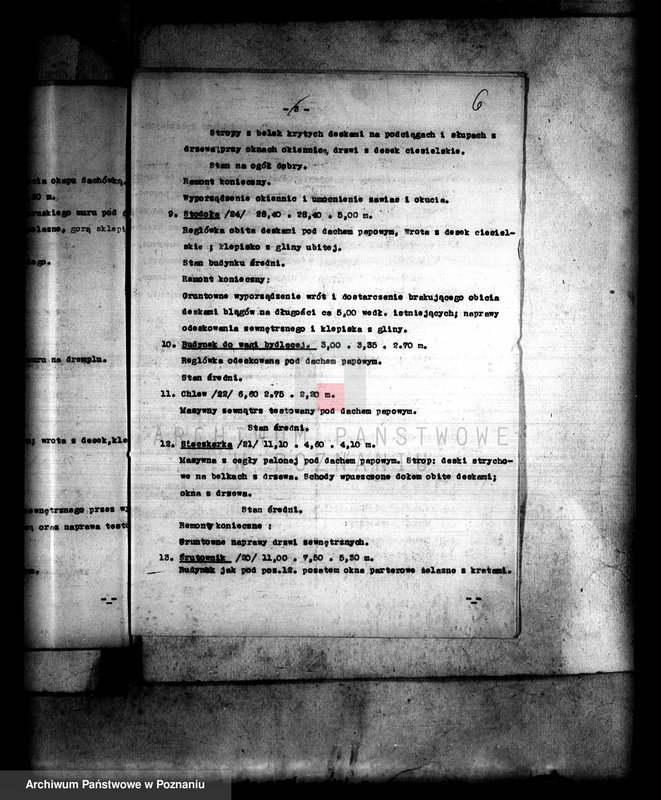 Obraz 10 z jednostki "/Sprawy administracji majątku państwowego Jeżowo powiatu szubińskiego/"