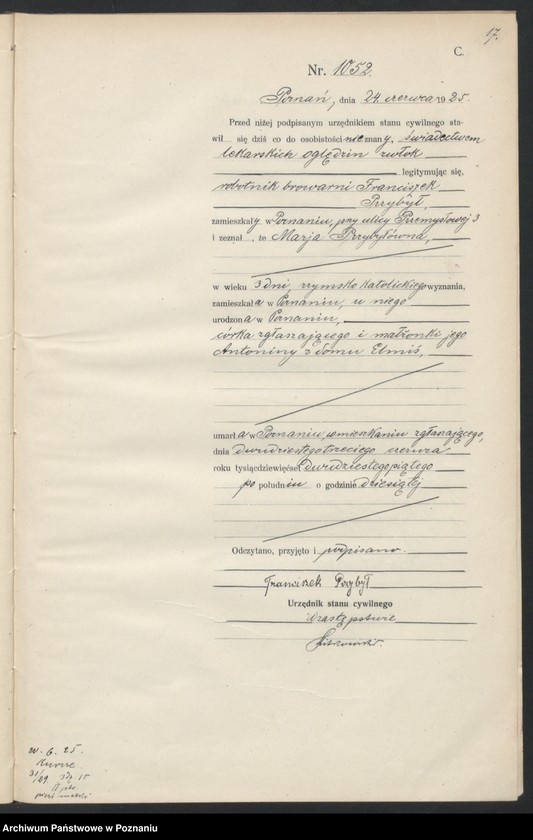 image.from.unit.number "Księga miejscowa zgonów tom III [Rejestr główny zgonów]"