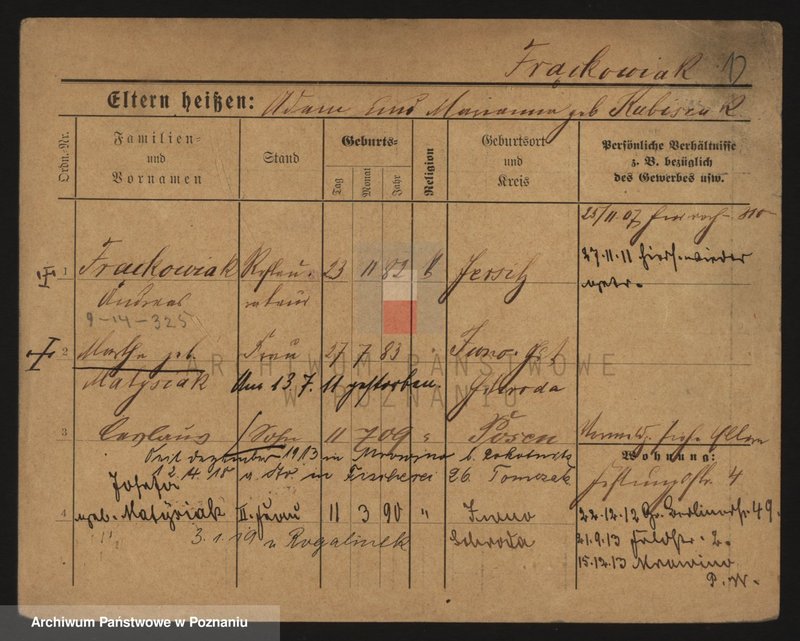 Obraz 14 z jednostki "Frąckowiak"