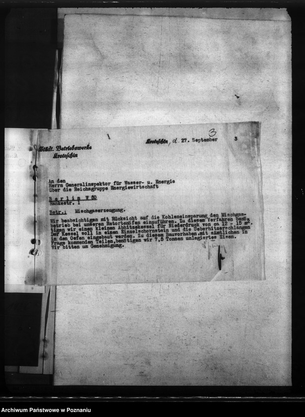 Obraz 7 z jednostki "Gaswerk - Krotoschin (Krotoszyn)"