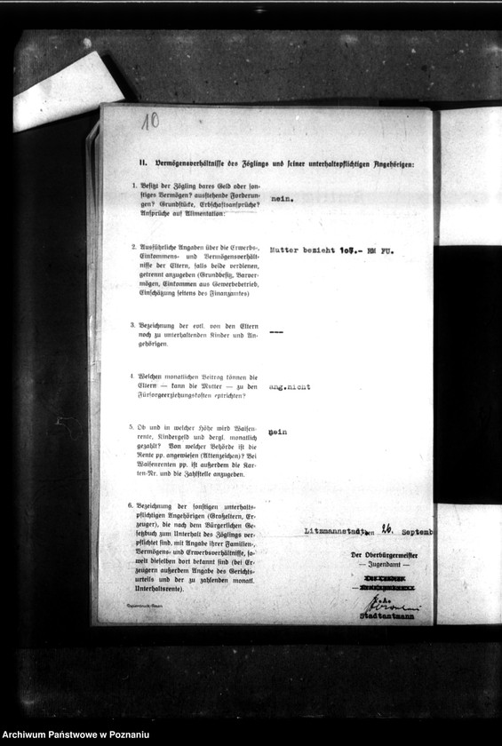 Obraz 14 z jednostki "[Akta personalne wychowanka Christine Neugebauer, ur. 11 V 1934]."