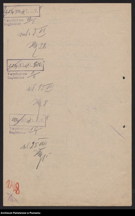 Obraz 6 z jednostki "[Statystyka zasiewów] - wykazy powiatowe"