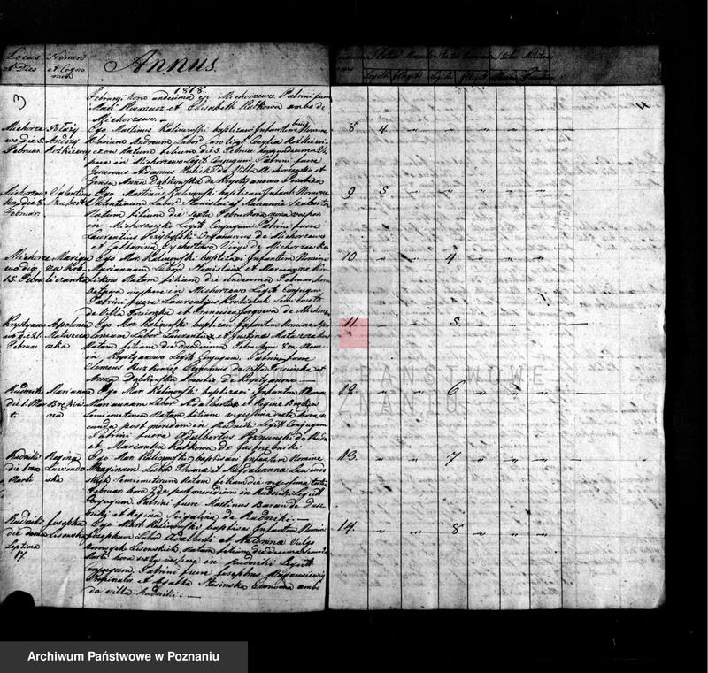 Obraz 3 z jednostki "Liber duplicatus baptisatorum"