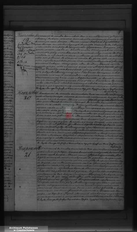 Obraz 10 z jednostki "[Duplikaty akt urodzeń, małżeństw i zgonów z 1878 roku]"