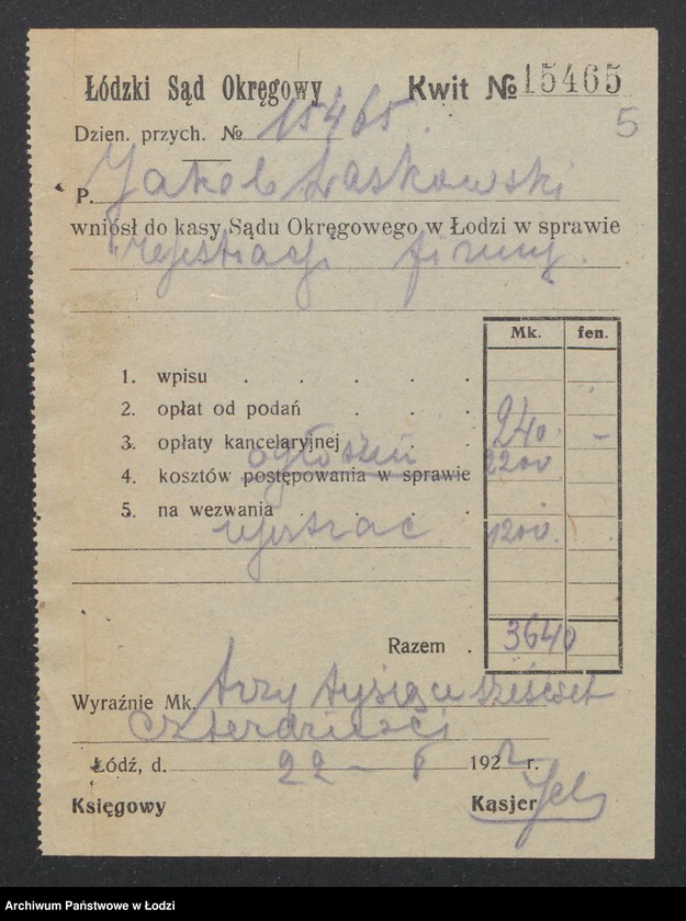 Obraz 7 z jednostki "Jakób Laskowski- sprzedaż wszelkiego rodzaju towarów"