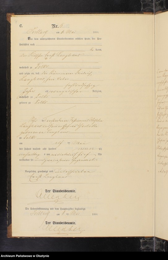image.from.unit.number "Sterbe-Neben-Register Nr 1 - 10"