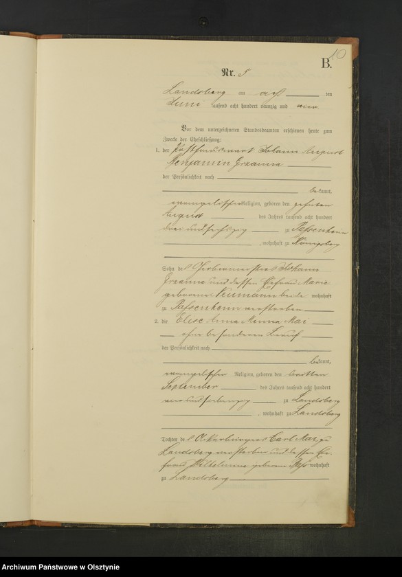 image.from.unit.number "Heiraths-Neben-Register Nr 1 - 14"