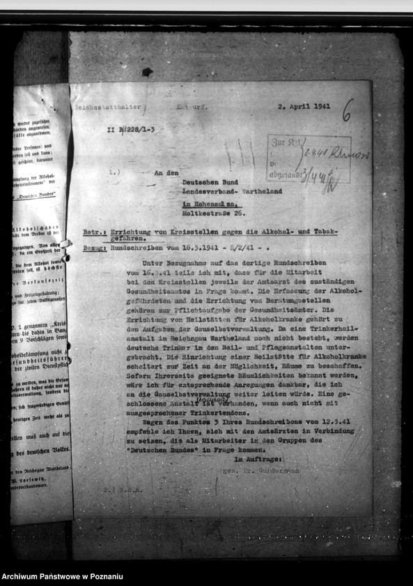 Obraz 10 z jednostki "Bekämpfung der Tabakgefahren"