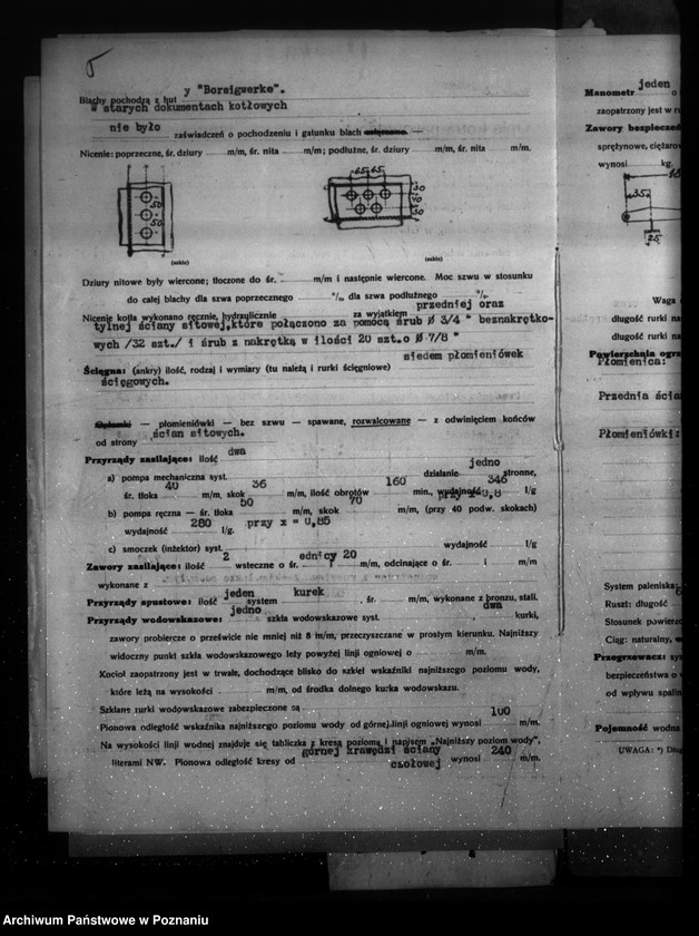 Obraz 9 z jednostki "Garbarnia Fr. Kosteszy w Zbąszyniu pow. nowotomyski, nr woj. kotła 2440"