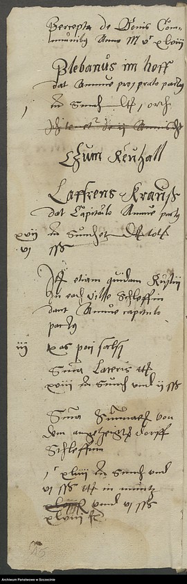 image.from.unit.number "Registrum pactuum bonorum communium in pecuniis ecclesiae Caminensis."