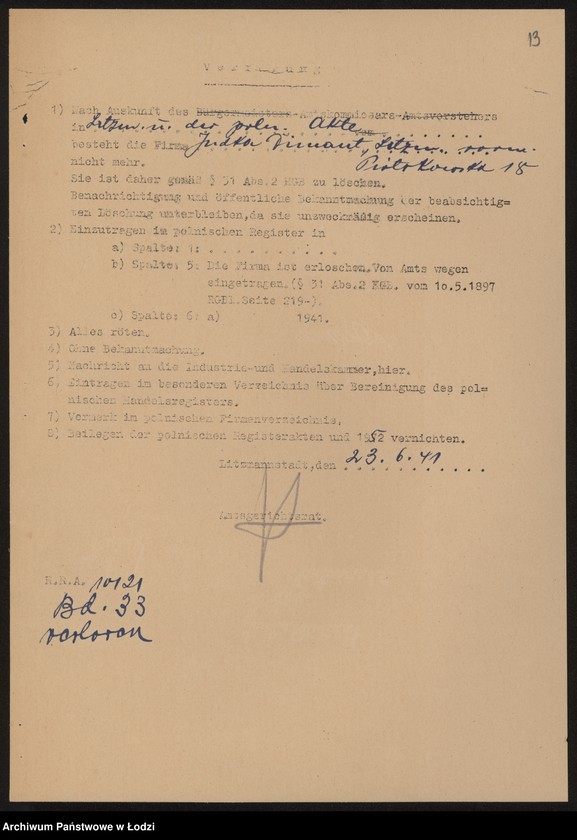 image.from.unit.number "Judka Dimant – drobna sprzedaż towarów bawełnianych"