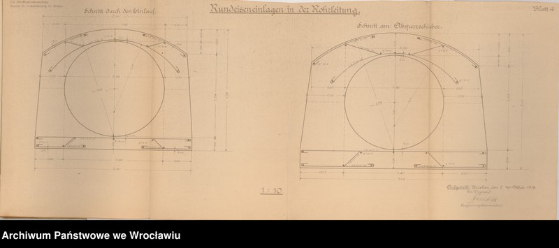 Obraz 5 z jednostki "Rohrkanal von derBreitenbachfahrt nach dem Flutkanal unterhalb der Barthelner Schleuse"