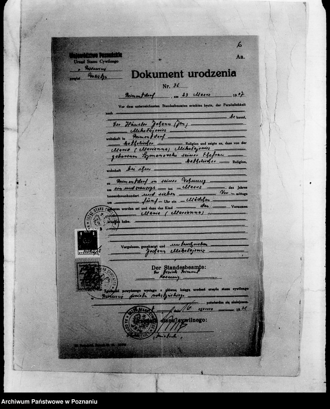 Obraz 10 z jednostki "/Podanie o dopuszczenie do egzaminu pielęgniarskiego/"