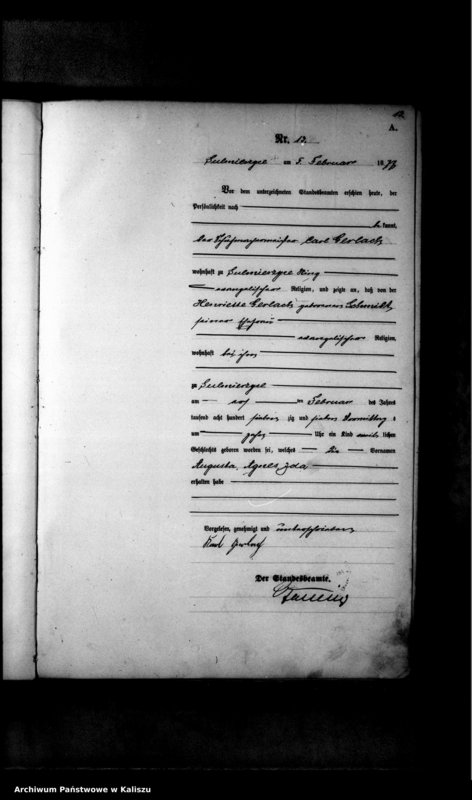 Obraz 16 z jednostki "[Księga urodzeń]"