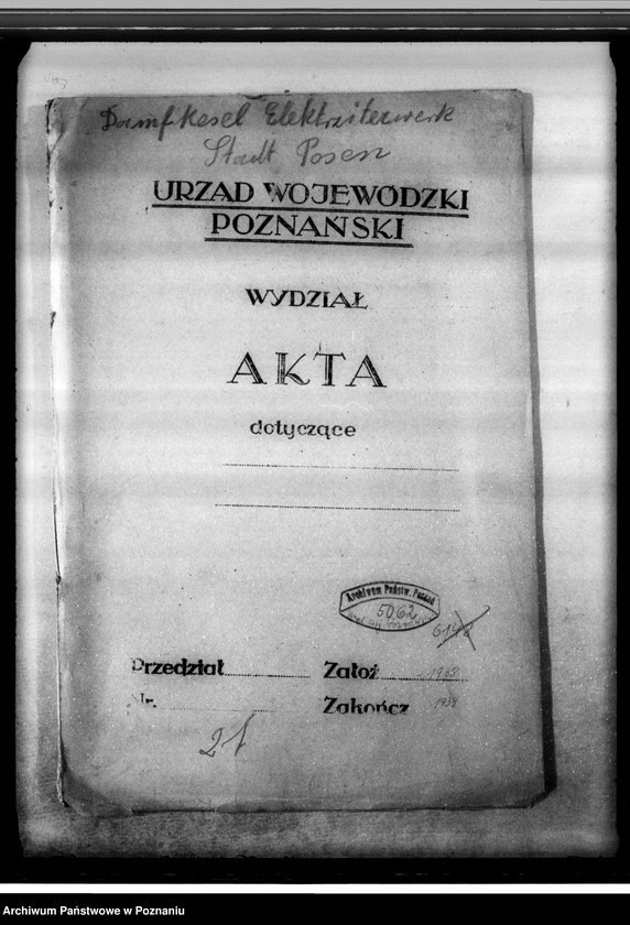 Obraz 4 z jednostki "Elektrownia Poznań Tama Garbarska nr woj. 7292"