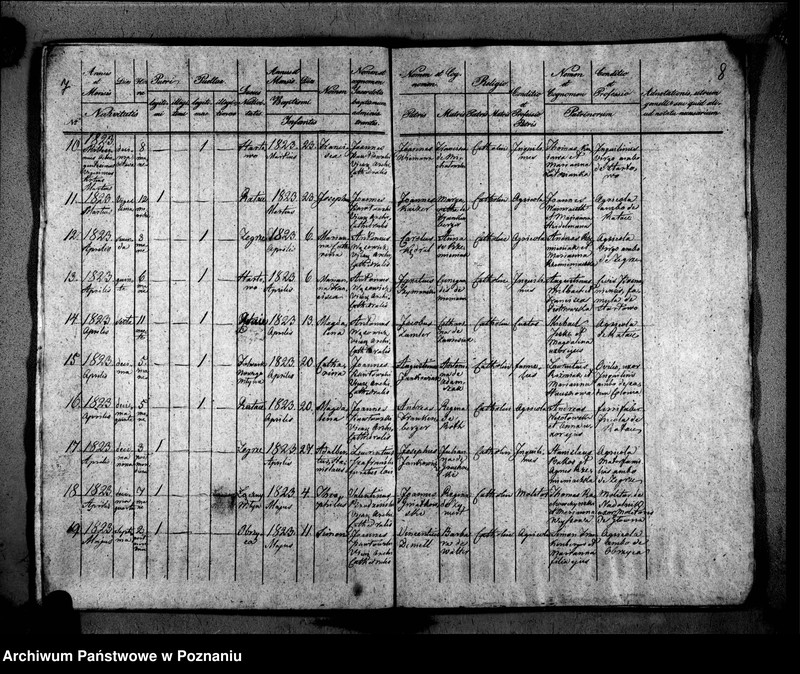 Obraz 8 z jednostki "Duplikat libri baptisatorum, copulatorum, mortuorum"