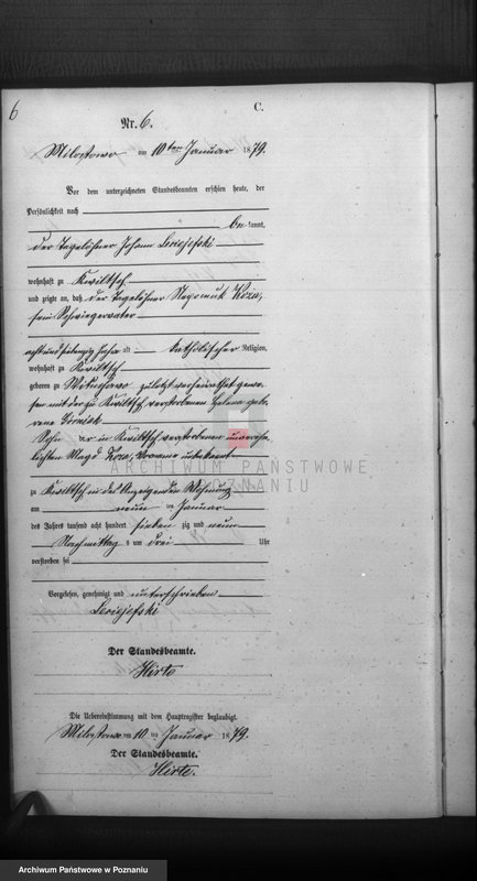 Obraz 8 z jednostki "Księga zgonów"