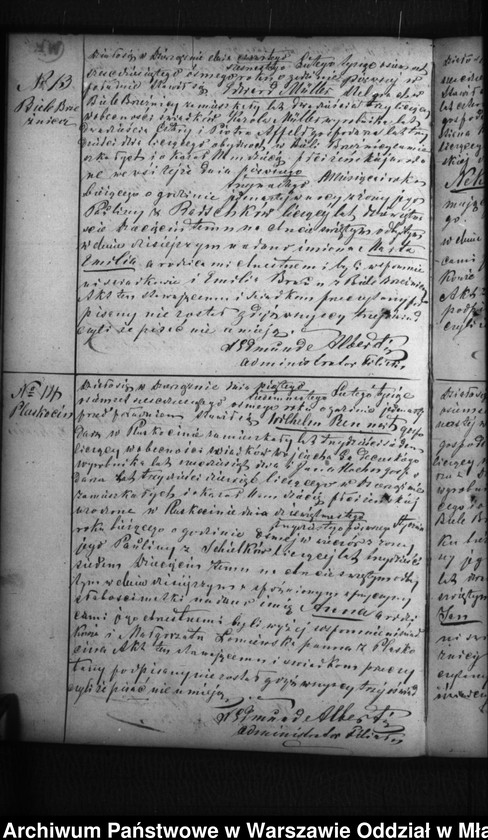 image.from.unit.number "Akta urodzeń, małżeństw, zgonów"