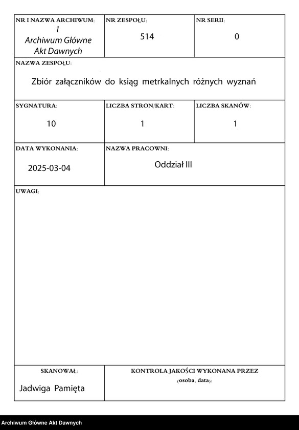 image.from.unit.number "Parafia: Bukowsko (pow. sanocki, woj. podkarpackie). Świadectwo urodzenia i chrztu Jana Bochnak, ur. 25 VI 1907 r. we wsi Wolica, wyst. przez proboszcza parafii."