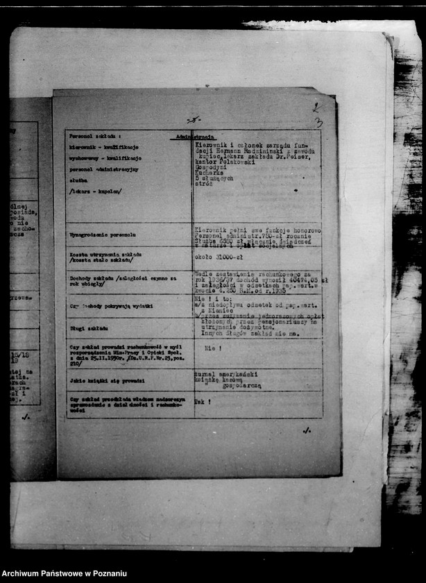 Obraz 8 z jednostki "/Sprawozdanie z lustracji zakładów opiekuńczych/"