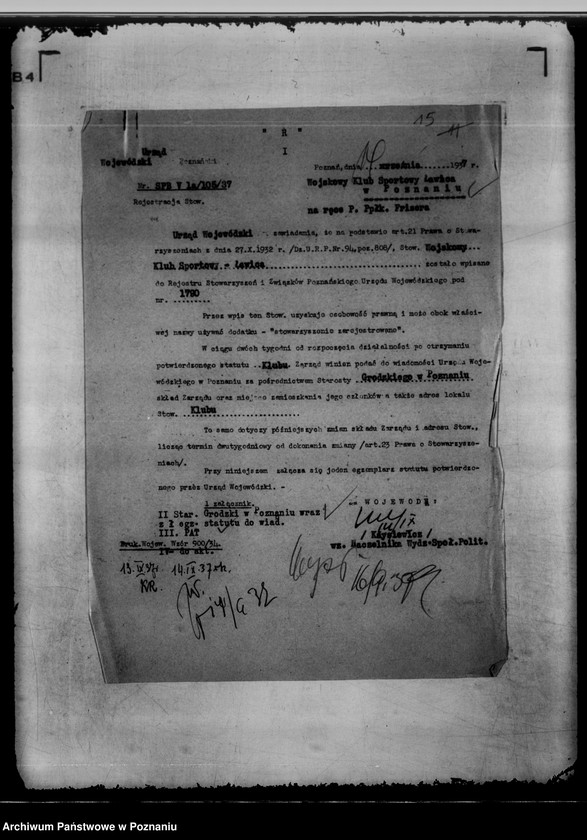 Obraz 19 z jednostki "/Wojskowy Klub Sportowy,,Ławica"/"