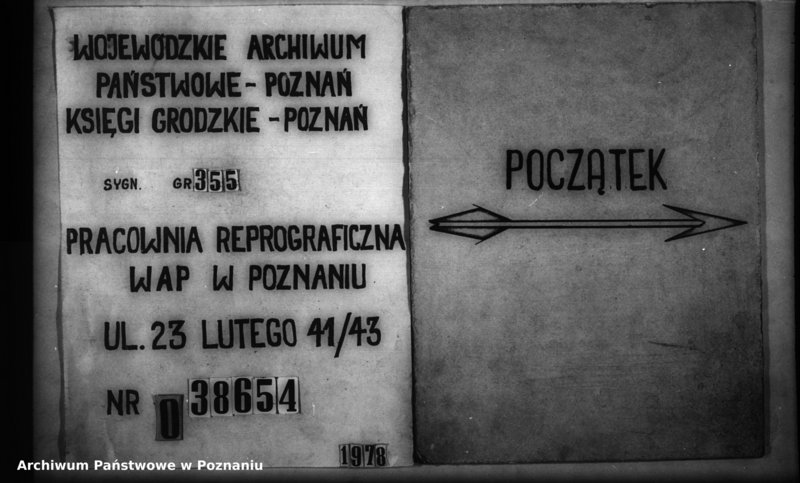 Obraz 1 z jednostki "Inscriptiones, resignationes [protocollon]"