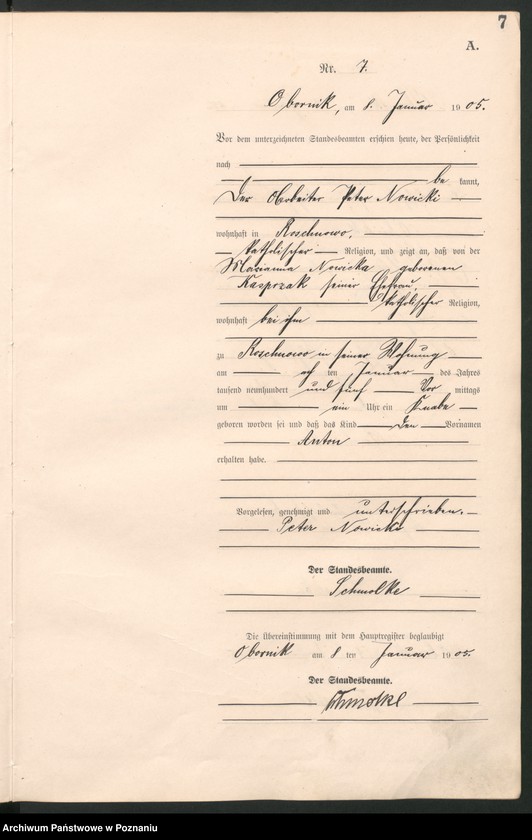 image.from.unit.number "Księga wtóropisów urodzeń"