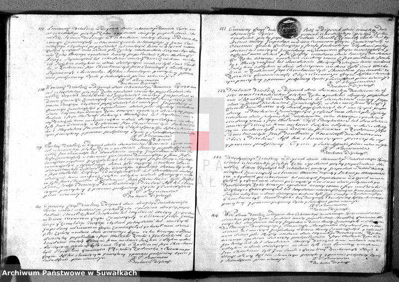 image.from.unit.number "Księga duplikat akt urodzonych, zaślubionych i zgonów w parafii wigierskiej"