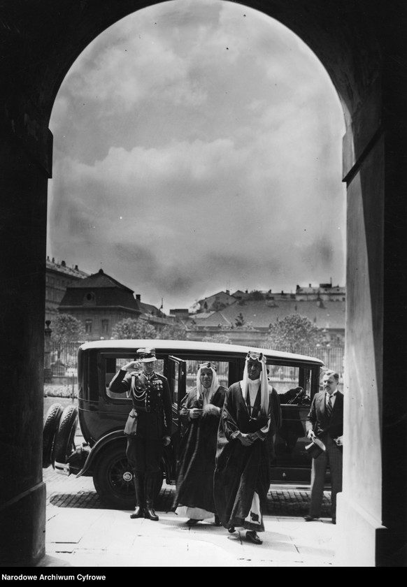 Obraz 8 z jednostki "Wizyta następcy tronu Królestwa Al-Hidżaz Faisala ibn Abd al-Aziza as-Sauda w Polsce"