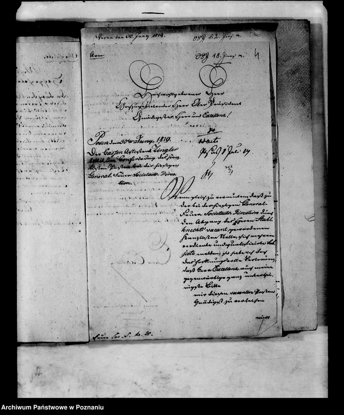 Obraz 8 z jednostki "Personalia des Kanzlisten, jetzigen Feuersozietätssekretärs Herrn Zingler bei der Feuersozietätsdirektion."