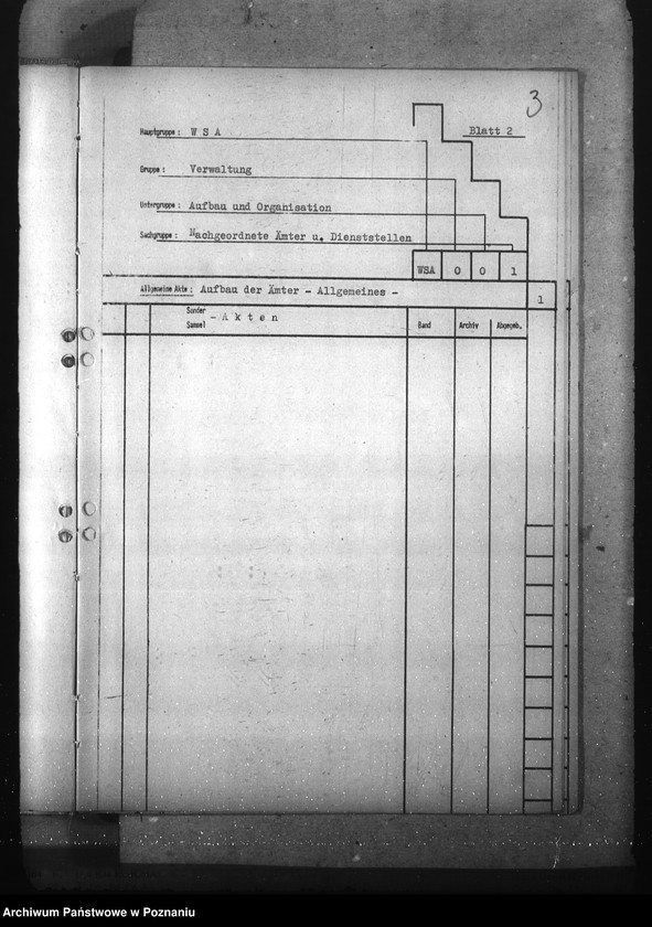 Obraz 7 z jednostki "Wykaz dla urzędu Wohnungs- und Sied- lungsamt"