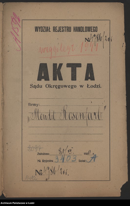 Obraz 2 z jednostki "Mendel Rosenfarb- sprzedaż nabiału"