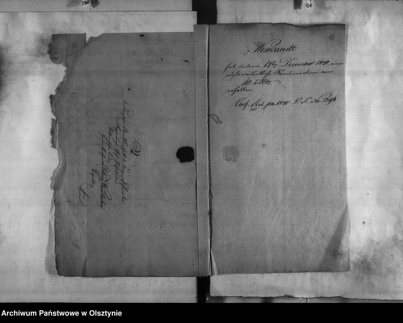 image.from.unit.number "Anstellung des invalide Feldwebels Weskandt [Friedrich]"